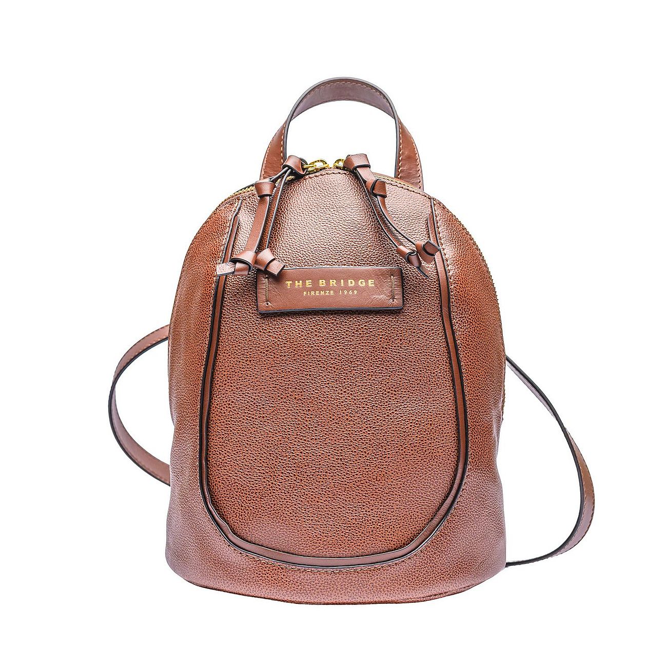 Zaino donna in cuoio the bridge happy friday 