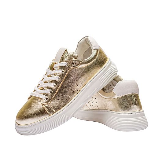 Sneakers Donna platino melluso happy friday 