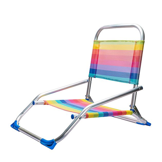 Spiaggina pieghevole arcobaleno Kasanova la casa sull'albero happy friday 