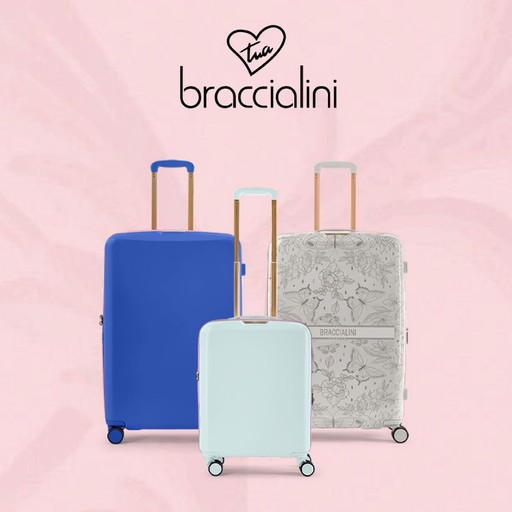 Promo braccialini valigie tinta unita