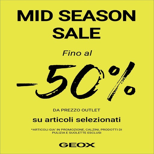 Geox Promo