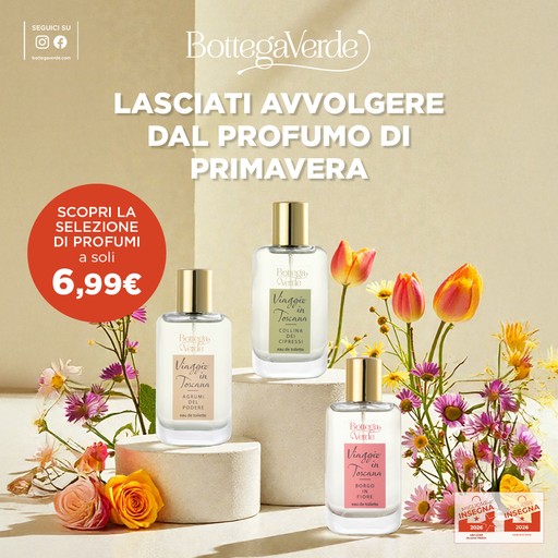 promo di primavera bottega verde