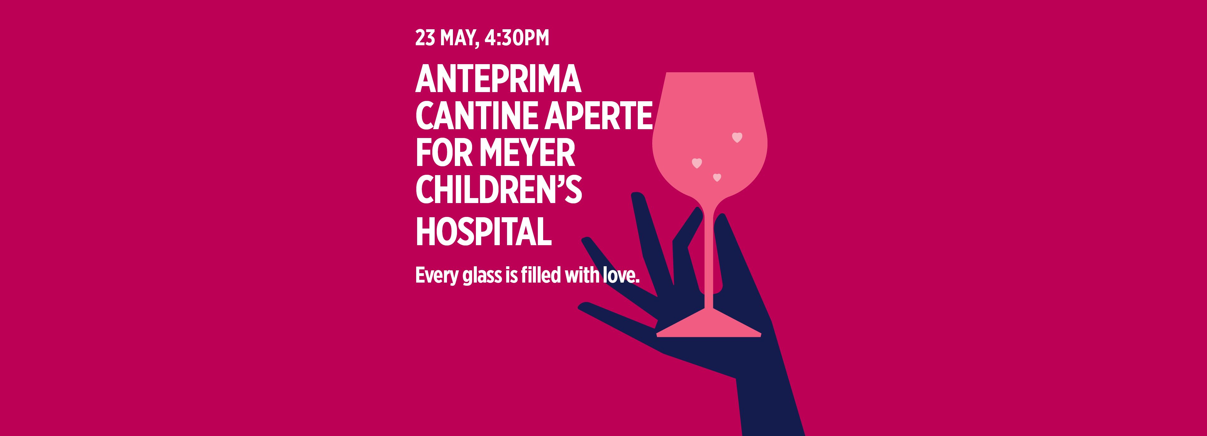 For the fourth year running, Valdichiana Designer Village is proud to host Anteprima Cantine Aperte, in aid of Meyer Children’s Hospital and in collaboration with the Wine Tourism Movement of Tuscany, Umbria and Emilia-Romagna. 